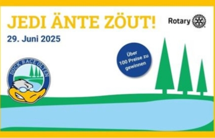 DUCK RACE OLTEN - FÜR EINEN GUTEN ZWECK     
Rotary Charity Event 29.Juni 2025